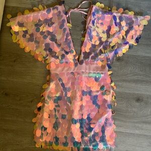 brand new bebe sequin dress